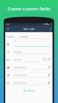 Download One Key: password manager Kerja untuk Android tangkapan layar 3