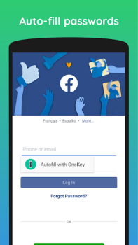 Download One Key: password manager Kerja untuk Android tangkapan layar 4