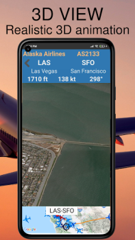 Download Air Traffic - flight tracker Peta dan navigasi untuk Android tangkapan layar 3