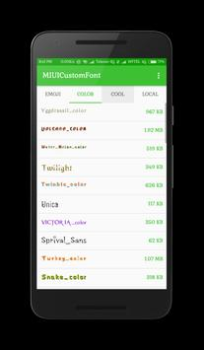 Download Custom Font Installer For MIUI Alat untuk Android tangkapan layar 3