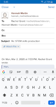 Download Fastmail Komunikasi untuk Android tangkapan layar 6