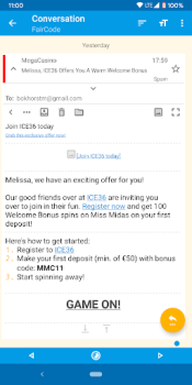 Download FairEmail, privacy aware email Komunikasi untuk Android tangkapan layar 4