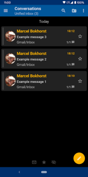 Download FairEmail, privacy aware email Komunikasi untuk Android tangkapan layar 5