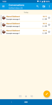 Download FairEmail, privacy aware email Komunikasi untuk Android tangkapan layar 6