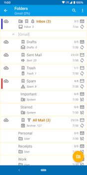 Download FairEmail, privacy aware email Komunikasi untuk Android tangkapan layar 7