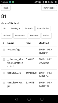Download FileZilla Alat untuk Android tangkapan layar 3