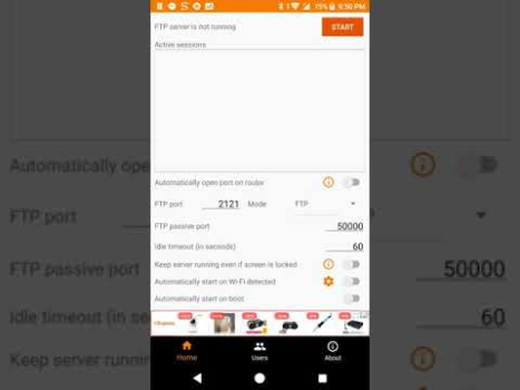 Download FTP Server - Multiple users Alat untuk Android tangkapan layar 6