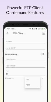 Download FTP Tool - Fast FTP Server Alat untuk Android tangkapan layar 3