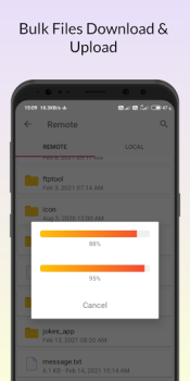 Download FTP Tool - Fast FTP Server Alat untuk Android tangkapan layar 5