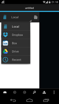Download DroidEdit (free code editor) Kerja untuk Android tangkapan layar 2