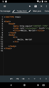 Download Html Editor Alat untuk Android tangkapan layar 4