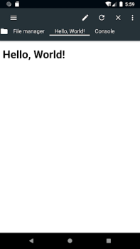 Download WebCode - html, css, js ide Kerja untuk Android tangkapan layar 3