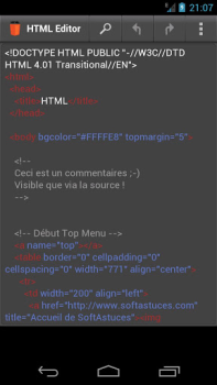 Download HTML Editor Alat untuk Android tangkapan layar 2