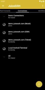 Download JuiceSSH - SSH Client Komunikasi untuk Android tangkapan layar 7