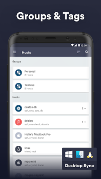 Download Termius - SSH and SFTP client Bisnis untuk Android tangkapan layar 5