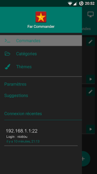 Download SSH Client - Far Commander Komunikasi untuk Android tangkapan layar 5