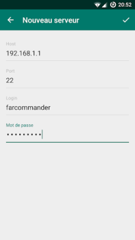 Download SSH Client - Far Commander Komunikasi untuk Android tangkapan layar 7