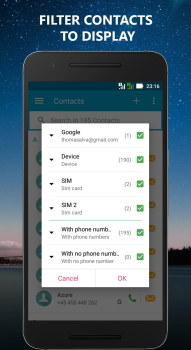 Download Simple contacts Alat untuk Android tangkapan layar 3
