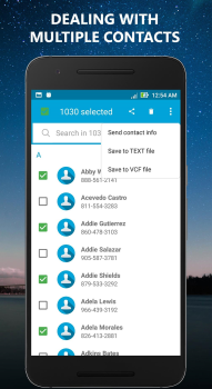 Download Simple contacts Alat untuk Android tangkapan layar 6