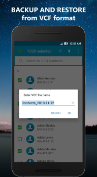 Download Simple contacts Alat untuk Android tangkapan layar 7