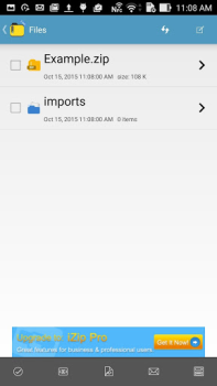 Download iZip - Zip Unzip Tool Alat untuk Android tangkapan layar 2
