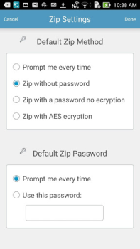 Download iZip - Zip Unzip Tool Alat untuk Android tangkapan layar 3