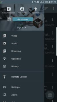 Download Ace Stream Media Pemutar & Editor Video untuk Android tangkapan layar 6