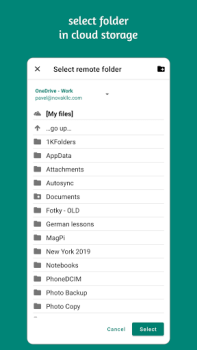 Download Autosync - File Sync & Backup Kerja untuk Android tangkapan layar 3