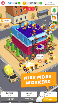 Download Idle Construction 3D Strategi untuk Android tangkapan layar 3