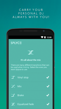 Download Splyce music player & automix Musik dan audio untuk Android tangkapan layar 7