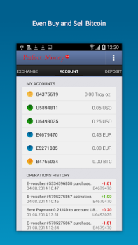Download Perfect Money Keuangan untuk Android tangkapan layar 3