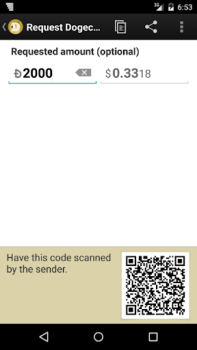 Download Dogecoin Wallet Keuangan untuk Android tangkapan layar 5