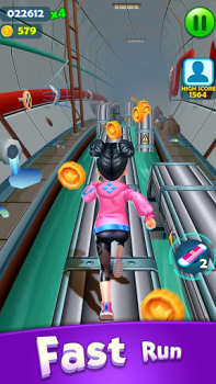 Download Subway Princess Runner Arkade untuk Android tangkapan layar 4