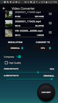 Download Video Converter & Compressor Alat untuk Android tangkapan layar 4