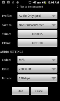 Download Video Converter Android Pemutar & Editor Video untuk Android tangkapan layar 5