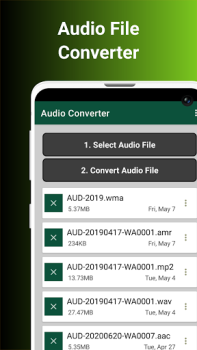 Download Audio Converter To Any Format Musik dan audio untuk Android tangkapan layar 3