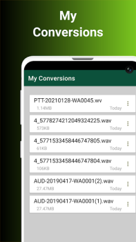 Download Audio Converter To Any Format Musik dan audio untuk Android tangkapan layar 7