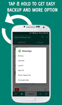Download Apps Backup and Restore Kerja untuk Android tangkapan layar 3