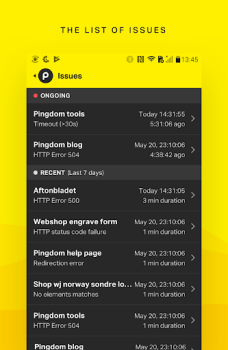 Download Pingdom Alat untuk Android tangkapan layar 2