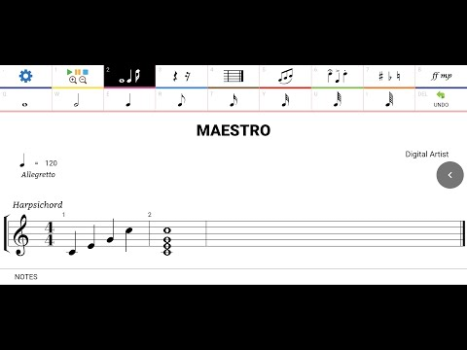 Download Maestro - Music Composer Musik dan audio untuk Android tangkapan layar 8