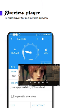 Download Torrent Pro - Torrent Download Pemutar & Editor Video untuk Android tangkapan layar 5