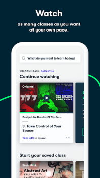 Download Skillshare: Online Classes App Pendidikan untuk Android tangkapan layar 2
