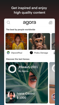 Download Agora: The Worldwide Awards Hiburan untuk Android tangkapan layar 4