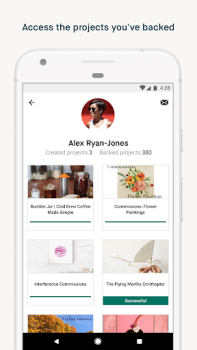 Download Kickstarter Sosial untuk Android tangkapan layar 4