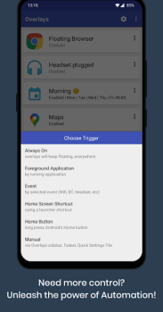Download Overlays - Floating Launcher Kerja untuk Android tangkapan layar 4