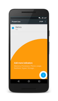 Download PowerLine: Status bar meters Alat untuk Android tangkapan layar 7