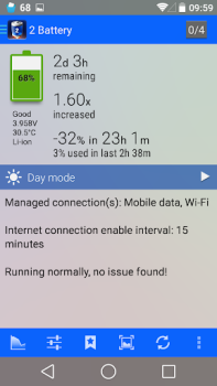 Download 2 Battery - Battery Saver Kerja untuk Android