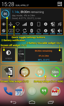 Download 2 Battery - Battery Saver Kerja untuk Android tangkapan layar 3
