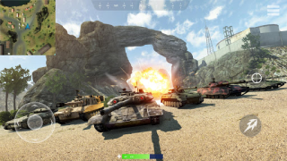 Download Tanks of War Game aksi untuk Android tangkapan layar 4