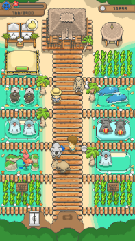 Download Tiny Pixel Farm - Simple Game Simulator untuk Android tangkapan layar 3